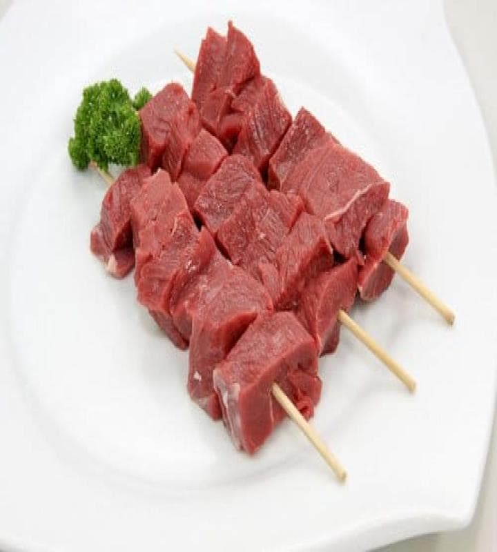 Lamb Skewers Marinted